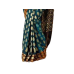 Green Stain Stip Banarsi Saree